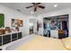 Comfortable bedroom with closet, natural light, and neutral tones at 14412 Saint Georges Hill Dr, Orlando, FL 32828