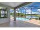 Screened-in pool with a view of the lake at 2255 Stone Lake Ct, Orlando, FL 32824
