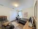 Cozy bedroom featuring twin beds, closet, and an area for studying at 458 Moscato Dr, Davenport, FL 33897