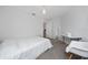 Spare bedroom featuring neutral walls, gray carpet, and simple decor at 1719 Daystar Dr, Haines City, FL 33844