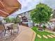 Private backyard boasts a hot tub, gazebo, patio, and lush landscaping at 2939 Sera Bella Way, Kissimmee, FL 34744