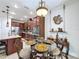 This spacious kitchen features stainless steel appliances and plenty of cabinet space at 2939 Sera Bella Way, Kissimmee, FL 34744