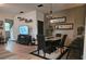 Dining room open to the living area, creating a bright and inviting space at 3162 Rodrick Cir, Orlando, FL 32824