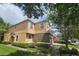 Well-maintained townhouse exterior with manicured lawn and colorful facade nestled within a vibrant neighborhood at 3162 Rodrick Cir, Orlando, FL 32824