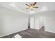 Bright main bedroom with a ceiling fan at 4613 Madison Ave, Lake Wales, FL 33859