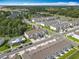 Aerial view of townhome community close to highway at 7685 Stone Creek Trl, Kissimmee, FL 34747
