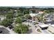 Commercial area aerial view, showing parking and commercial buildings at 8057 Marcella Dr, Orlando, FL 32836