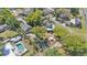 Exterior shot of home with a wraparound porch and professionally landscaped yard at 822 W Patterson St, Lakeland, FL 33803