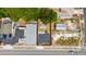 Aerial view of a home's backyard, highlighting the fencing and the lot's layout at 1009 S Ivey Ln, Orlando, FL 32811