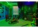 Whimsical themed bedroom features tiki decor and island accents for a fun, immersive experience at 2176 Lelani Cir, Davenport, FL 33897
