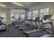 Community fitness center with treadmills and weight machines for resident use at 8121 Fan Palm Way, Kissimmee, FL 34747