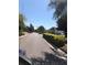 Scenic community street view with well-maintained landscaping and beautiful homes on a sunny day at 8121 Fan Palm Way, Kissimmee, FL 34747
