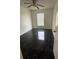 Bedroom featuring tiled floor, window, and ceiling fan at 925 Derbyshire Dr, Kissimmee, FL 34758