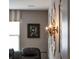 Stylish sconces and window in a theater room, adding a decorative touch to the entertainment space at 10950 Belle Maisons Dr, Orlando, FL 32832