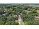 Picture of the home and yard from above at 11951 Elbert St, Clermont, FL 34711