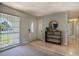 The foyer offers a welcoming entrance with neutral colors, decor, and access to the rest of the house at 1375 Springfield St, Kissimmee, FL 34744