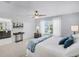 Relaxing main bedroom with plush carpeting, and ample natural light at 1578 Slice Way, Davenport, FL 33896