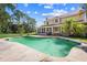 Lush backyard showcasing an in-ground pool, well-maintained lawn, and the home's exterior at 2471 Jenscot Rd, St Cloud, FL 34771