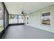 This screened patio is perfect for outdoor entertaining at 3038 Elbib, St Cloud, FL 34769