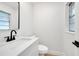 Bathroom features a modern sink and countertop at 3804 Anthony Ln, Orlando, FL 32822