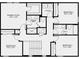 Second floor floor plan with four bedrooms, primary suite, laundry and two full baths at 5225 Tuscany Ln, Davenport, FL 33897