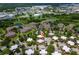 Aerial view of complex showing the location of the property within the community with mature trees at 5251 Brook Ct # 242, Orlando, FL 32811