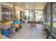 Enclosed patio with sliding glass door, ideal for outdoor living at 7410 Orange Crest Cir, Lakeland, FL 33810