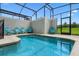 Private pool with lounge chairs for outdoor relaxation at 8947 Stinger Dr, Davenport, FL 33896