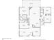 Detailed floor plan of the home showcasing the layout, including bedrooms, bathrooms, kitchen, living room, and screened patio at 1016 Ohanlon Ct, Oviedo, FL 32765
