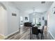 Bright living area with wood flooring, French doors and modern furnishings at 1659 Sage Creek Ct, Orlando, FL 32824