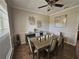 Inviting dining room with modern decor, elegant furnishings, and natural light at 2735 Scarborough Dr, Kissimmee, FL 34744