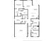 Detailed floorplan showcasing the layout of this home, including dimensions of each room at 2839 Harmonia Hammock Rd, Harmony, FL 34773