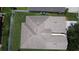 Top-down aerial shot shows the roof and lawn of the home at 2924 White Cedar Cir, Kissimmee, FL 34741