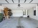 Spacious two-car garage offering ample storage space and room for vehicles and projects at 2924 White Cedar Cir, Kissimmee, FL 34741