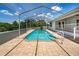 Private screened pool offers relaxation and outdoor enjoyment at 415 Smiley Ct, Winter Haven, FL 33884