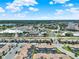 Wide aerial shot displays condo community's proximity to retail, dining, and major roads, offering convenience at 4981 Windermere Ave, Kissimmee, FL 34746