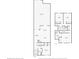 Detailed floor plan showcasing layout of the home's two floors, including room dimensions at 4981 Windermere Ave, Kissimmee, FL 34746