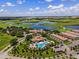 Enjoy this community's golf course, lakes, and clubhouse with pool, all accessible from your new home at 661 Drop Shot Dr, Davenport, FL 33896