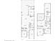 Detailed floor plan showing the layout of the home including room dimensions and features at 661 Drop Shot Dr, Davenport, FL 33896