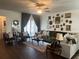Cozy living room with stylish furnishings and a large window at 1868 Katz Crossing Dr, Kissimmee, FL 34744