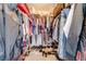 Walk-in closet with shelving, hanging rods, and organized storage solutions at 1912 Maury Rd, St Cloud, FL 34771