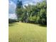 Expansive backyard with lush green lawn and mature trees, perfect for outdoor activities and relaxation at 2704 Kendall Ave, Kissimmee, FL 34744