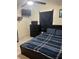 This bedroom features a ceiling fan and a TV at 306 Clermont Dr, Kissimmee, FL 34759