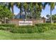 Strafford Park brick sign with lush green landscaping at 3228 Fairfield Dr, Kissimmee, FL 34743