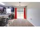 Eat in kitchen area with sliding door to outdoor space and stainless steel appliances at 10 Pine Track Trl, Ocala, FL 34472