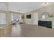 Open living room with tile flooring, modern furniture, and natural light at 1118 Saint Tropez Ct, Kissimmee, FL 34759