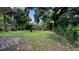A lush green backyard surrounded by trees, perfect for outdoor relaxation and recreation at 1602 W 12Th St, Sanford, FL 32771