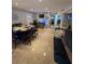 Dining room with a table that seats six, and a tile floor at 2013 Marilyn Ave, Winter Haven, FL 33881