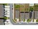 Aerial view outlining property boundaries, showcasing the backyard and neighborhood layout at 2211 Tay Wes Dr, St Cloud, FL 34771