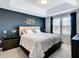 Comfortable bedroom with a tray ceiling and natural lighting from windows at 2698 Chantilly Ave, Kissimmee, FL 34741
